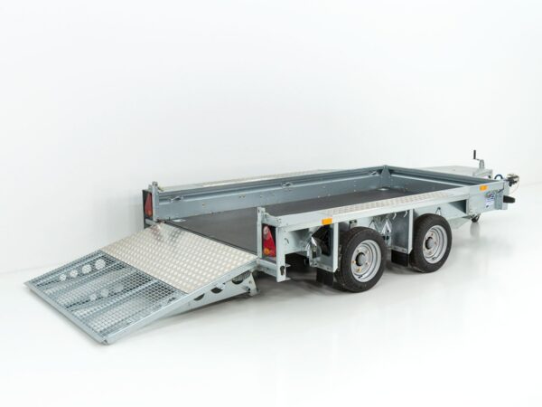 Remorque de chantier Ifor Williams GX105 157×303 2,7t | rampe de chargement