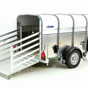 Remorque pour moutons et veaux Ifor Williams P8G 124x250cm hauteur:115 1,4t