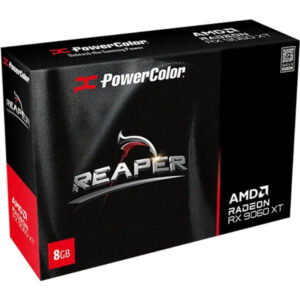 Carte graphique PowerColor Reaper AMD Radeon RX 9060 XT 8 Go GDDR6 128 bits PCI-E 5.0