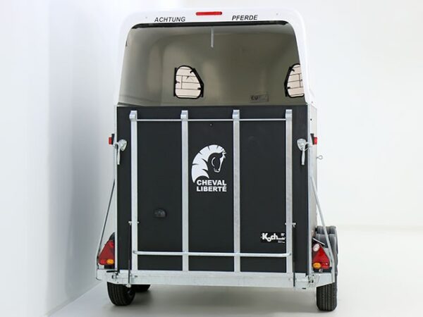 Van Cheval Liberté GOLD First | Sellerie | Plancher aluminium | Anthracite | 100 km/h