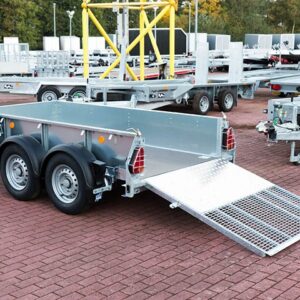 Remorque de chantier Ifor Williams GD 85 158×250 2,7t | Rampe