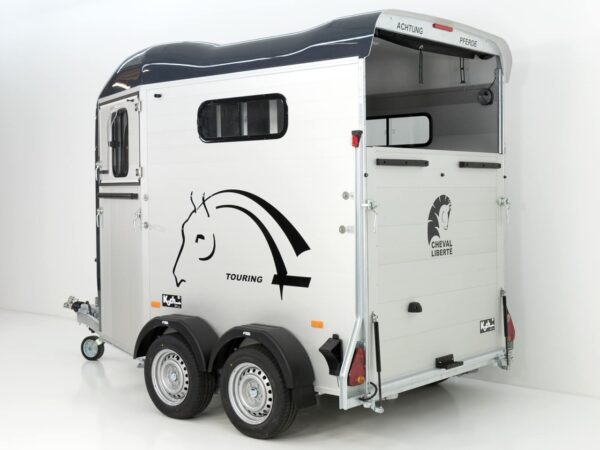 Remorque Cheval Liberté Touring Country | Sellerie | Sortie avant | Anthracite