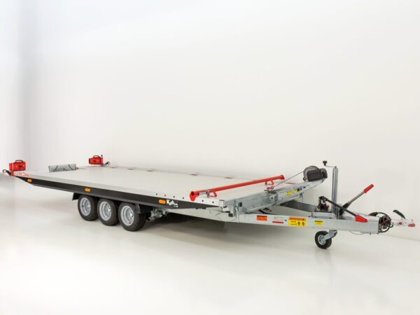 Remorque auto Vezeko Race Master Alu 209x550cm Tridem 3,5t