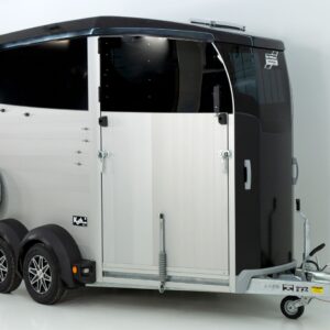Remorque à chevaux Ifor Williams HBX 511 | sortie avant | nouveau modèle | noir