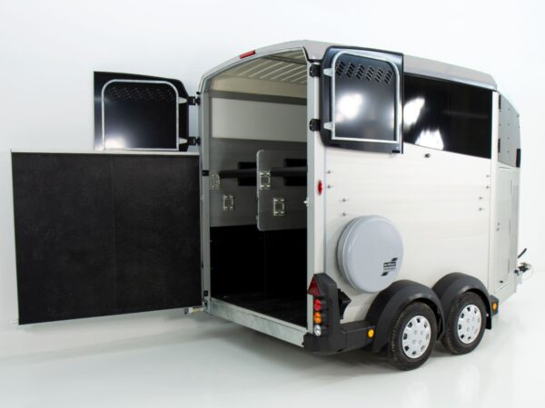 Remorque à chevaux Ifor Williams HBX 511 | sellerie | nouveau modèle | argent