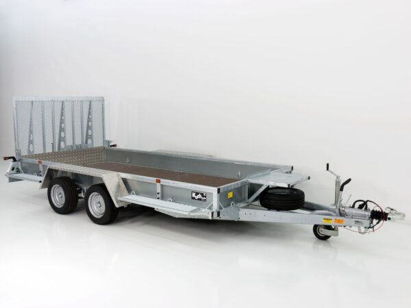 Remorque pour engins de chantier Variant Maxi Load 180×400 3,5t | Rampe | Plancher en bois