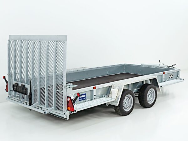 Remorque porte-engins Variant Maxi Load 180×400 3,5t | Rampe | Queue de castor