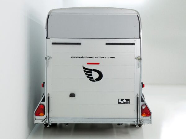 Debon Cargo C700 179×378 H201 2.6t|Alu|Polybug|Porte|Noir