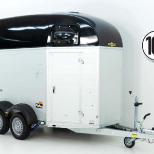 Remorque à chevaux Humbaur Equitos 2000 | Alu | noir | Plancher en aluminium