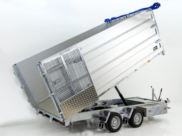 Remorque jumelée Multi-Heckkipper TT35-40 3,5 t | 192 x 402 x 140 cm | Tandem