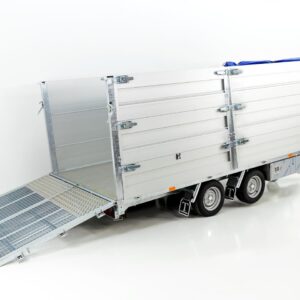 Remorque jumelée Multi-Heckkipper TT35-40 GB 3,5 t | 192 x 402 x 140 cm | Tandem