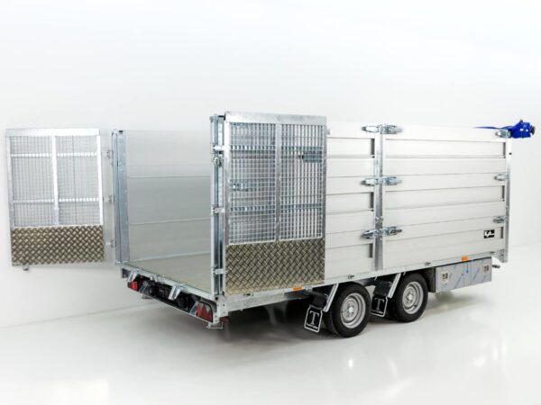 Remorque jumelée Multi-Heckkipper TT35-40 GB 3,5 t | 192 x 402 x 140 cm | Tandem