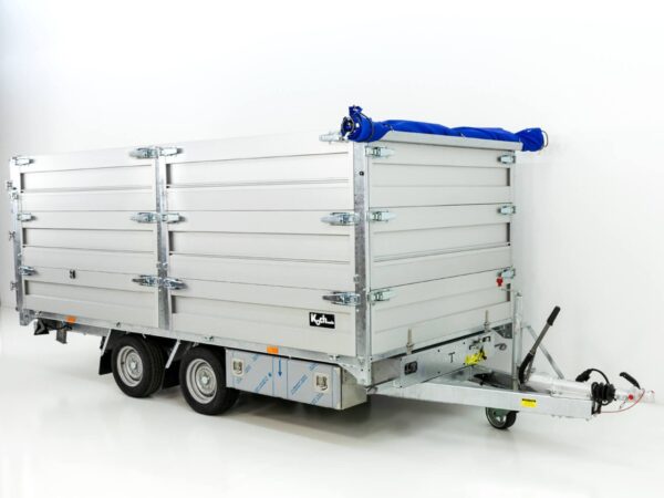 Remorque jumelée Multi-Heckkipper TT35-40 GB 3,5 t | 192 x 402 x 140 cm | Tandem