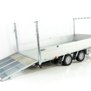 Remorque jumelée Multi-Heckkipper TT27-30 2,7 t | 183 x 309 x 40/120 cm | Tandem