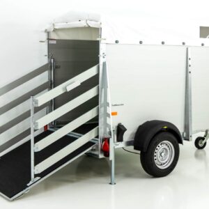 Remorque pour moutons et veaux Humbaur 130x250cm hauteur:165cm 1,5t