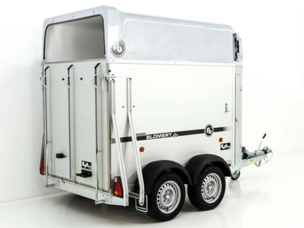 Remorque à chevaux Blomert Blomert ISI Blitz Alu | sellerie | argent