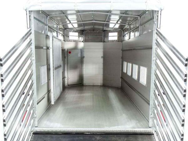 Remorque bétaillère Koch Profi 185x550cm hauteur:185 3,5t combi pliable