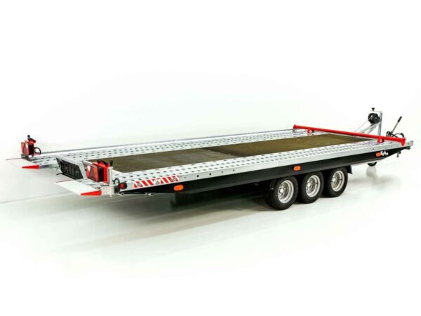 Remorque voiture Vezeko Race Master 209x550cm Tridem 3,5t|LB|bois