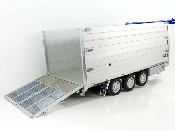 Remorque jumelée Multi-Heckkipper TR35-40 3,5 t | 192 x 402 x 140 cm | FP | TridaX