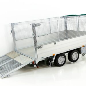 Remorque jumelée Multi-Heckkipper TT30-30 3,0t | 183x309x40/120cm | Tandem | LED