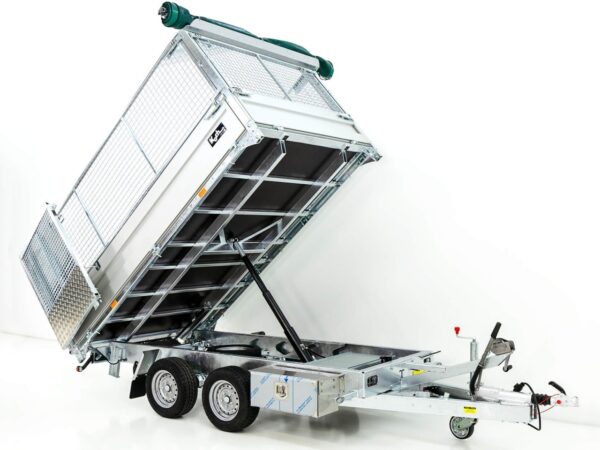 Remorque jumelée Multi-Heckkipper TT30-30 3,0t | 183x309x40/120cm | Tandem | LED