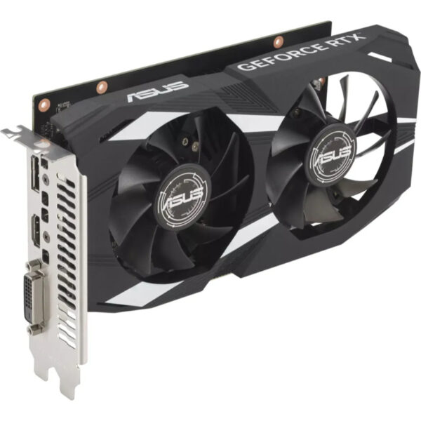 Carte graphique Asus Dual GeForce RTX 3050 OC Edition, 6 Go GDDR6, PCI-Ex 4.0, refroidissement actif