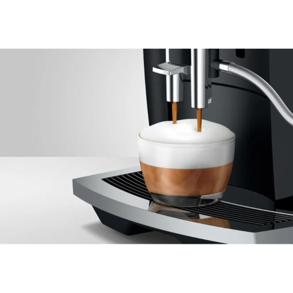 JURA E6 Piano Black (EC) Café corsé Automne