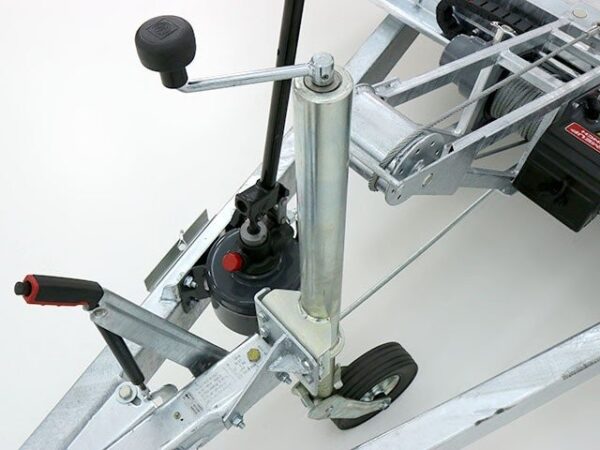 Remorque de voiture Vezeko Race Master Maxi Profi 209 x 502 cm 3,0 t | treuil électrique