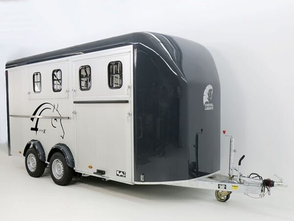 Remorque à chevaux Cheval Liberté Maxi 4 | 4 chevaux | Châssis Pullman | 100km/h | anthracite