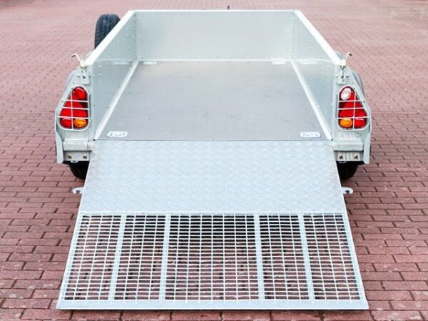 Remorque de chantier Ifor Williams GD 85 158×250 2,7t | Rampe