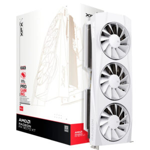 XFX Radeon RX 9070 XT Quicksilver, carte graphique (blanc, RDNA4, GDDR6, 3x DisplayPort, 1x HDMI 2.1)