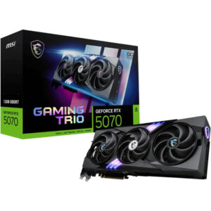 MSI GAMING GeForce RTX 5070 12G TRIO OC NVIDIA 12 Go GDDR7