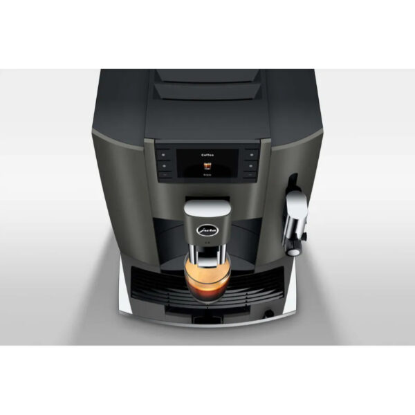 Machine à café entièrement automatique JURA E8 Dark Inox (EC)