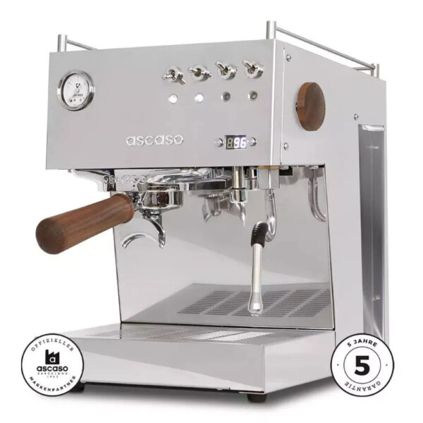 Machine à café Ascaso Steel Duo PID V2 Inox&Bois