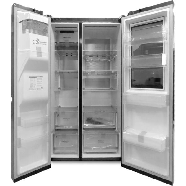 Réfrigérateur combiné côte à côte LG GSXV90MCDE, 91 cm de large, 635 L, NoFrost