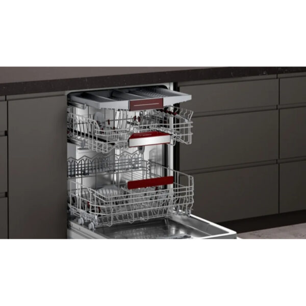 Lave-vaisselle entièrement intégrable Neff S297TCX00E N70 XXL, 60 cm de large, 14 couverts