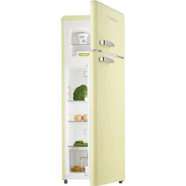 Réfrigérateur-congélateur pose libre PKM KG218.4A++ BLANC, largeur 49,5 cm, 175 L, 4 étoiles