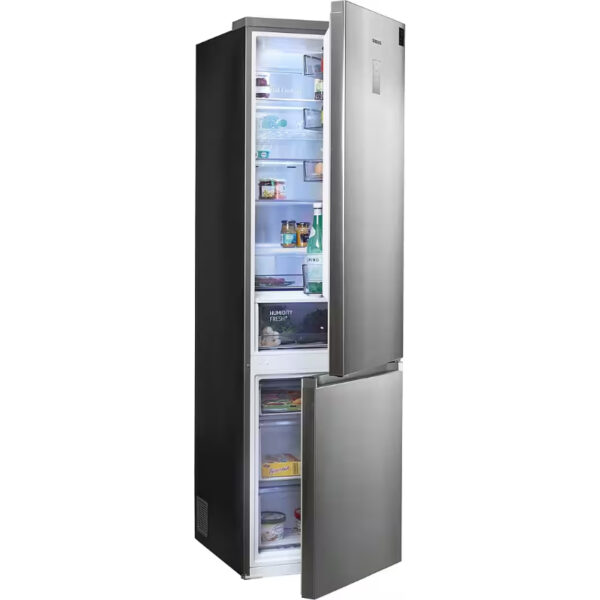 Réfrigérateur/congélateur pose libre Samsung RL38A776ASR/EG, 2 portes, décor acier inoxydable
