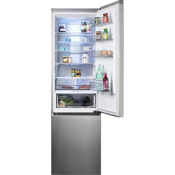 Réfrigérateur/congélateur pose libre Samsung RL38A776ASR/EG, 2 portes, décor acier inoxydable