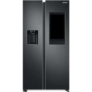 Réfrigérateur combiné côte à côte Samsung RS6HA8891B1, 91,2 cm de large, 614 L, NoFrost, raccordement d'eau permanent