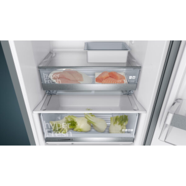 Réfrigérateur-congélateur pose libre Siemens KG39E8XBA iQ500, 60 cm de large, 201 cm de haut, 343 L