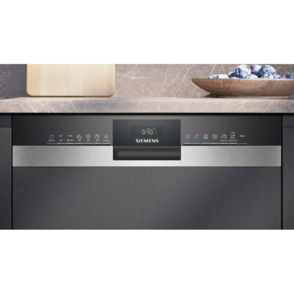 Lave-vaisselle partiellement intégrable Siemens SN53ES04TE, 60 cm