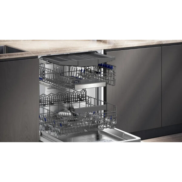 Siemens SN55ZS07CE - Lave-vaisselle semi-intégré, 60 cm, inox
